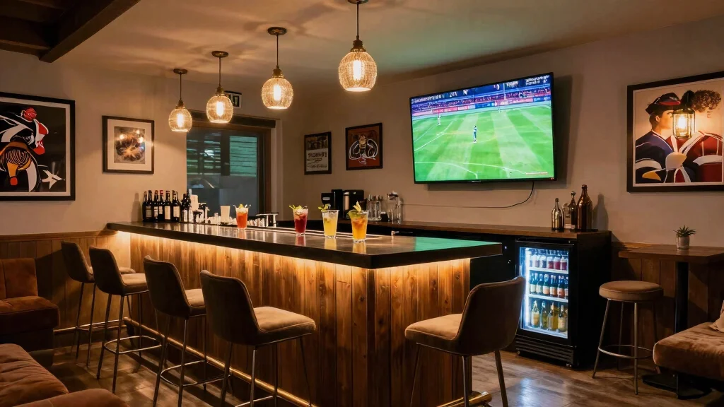 14 Basement Bar with TV Ideas for the Ultimate Hangout