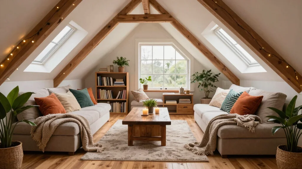 15 Cool Attic Hangout Room Ideas for Relaxing and Entertaining