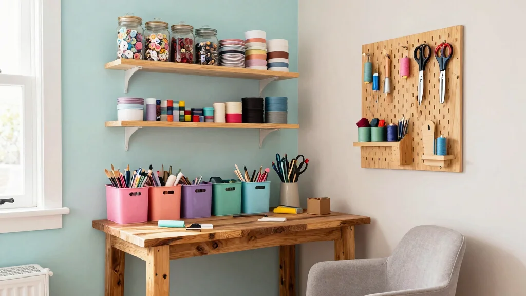 15 Craft Room Storage DIY Ideas for Small Spaces