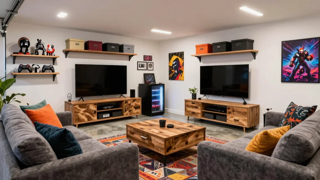 15 Garage Hang Out Space Ideas for Relaxing in Style