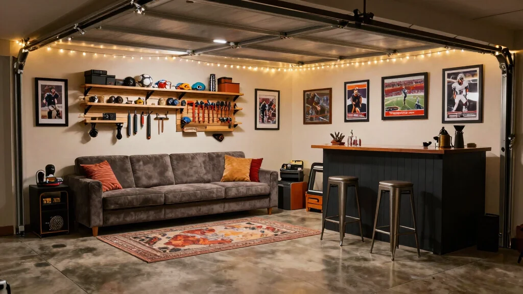 15 Garage Man Cave Ideas on a Budget That Look Expensive