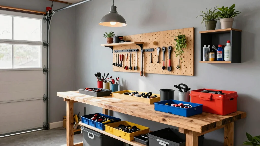 15 Garage Workbench Ideas for a Functional Setup