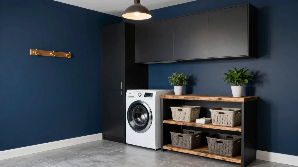 16 Moody Laundry Room Ideas for a Bold and Modern Look