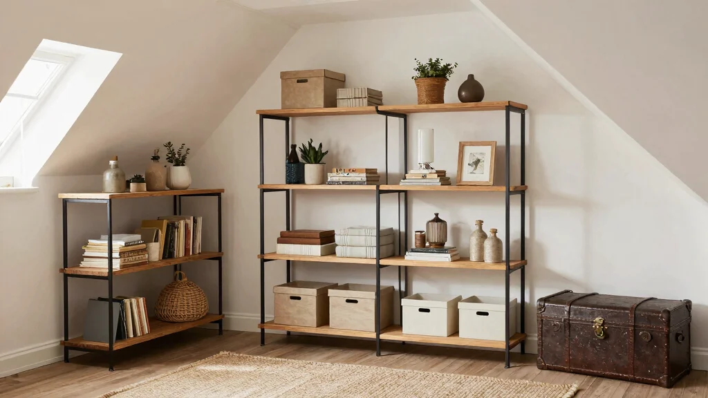 16 Smart Attic Storage Shelves Ideas to Stay Organized