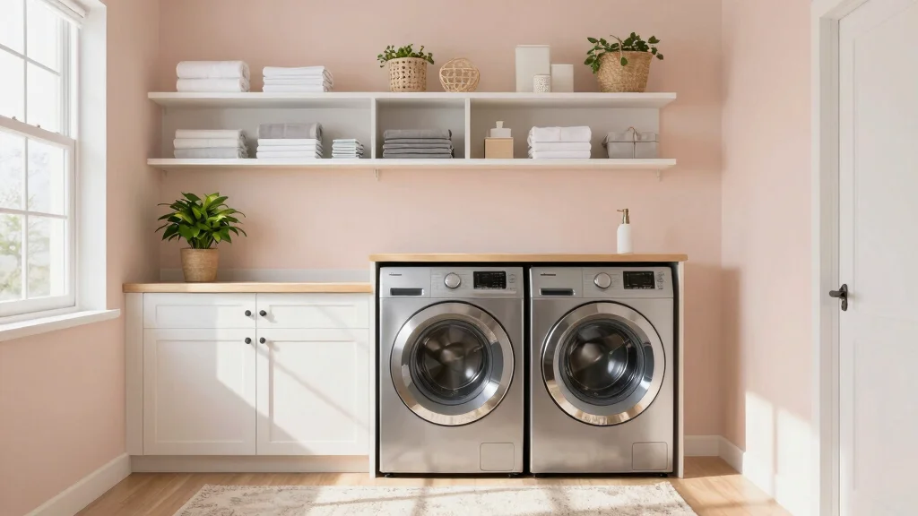 16 Tiny Laundry Room Ideas That Save Space