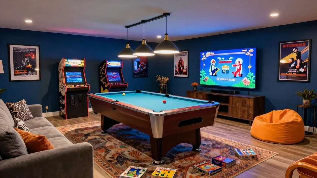 17 Basement Game Room Ideas for Endless Fun