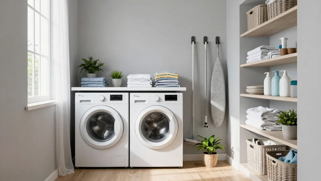 17 Narrow Laundry Room Ideas That Maximize Every Inch