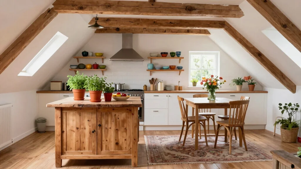 18 Functional and Stylish Attic Kitchen Ideas